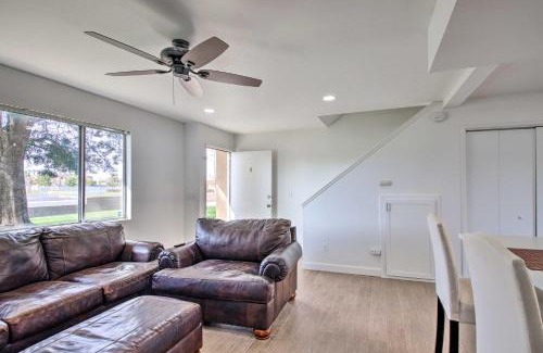 Country Rose Casa | Central Bakersfield Townhome with Private Patio