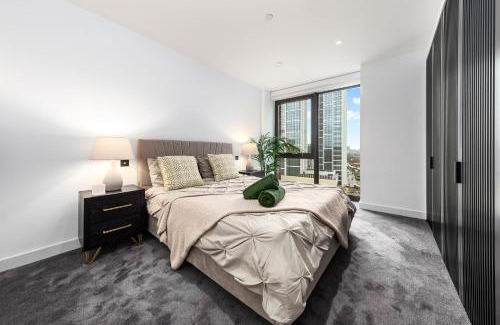 Nine Elms Apartamento | Central London New 2 bedroom flat Riverview Balcony