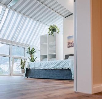 Visp Apartamento | Central Penthouse No5 - sky view