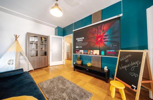 Prague 1 Apartamento | Central Riverside 2BD Apt by Vltava & Theater