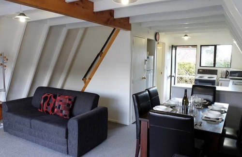 Ohakune Cabaña | Chalet de esquí central - casa de vacaciones Ohakune