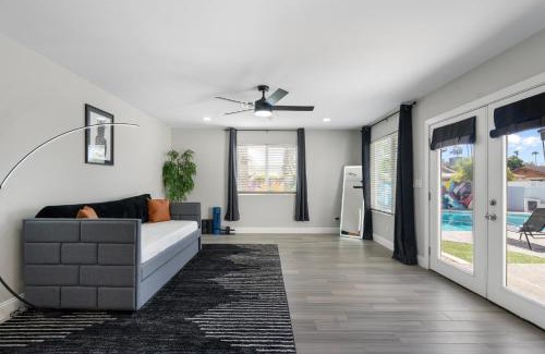 Evergreen Apartamento | Central Tempe Gem Mural Art Garage Near Freeway