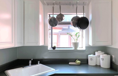 North Berkeley Casa | Cortijo moderno pacífico situado en el centro (2. 5bd / 1ba)