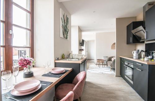 Drulingen Apartamento | Centre - Le Contemporain - Parking