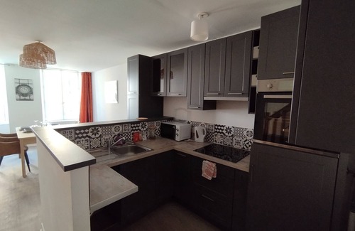 Morlaix Apartamento | Centre-ville & Jardin, 4 Personnes Duplex de 80m², 2 Chambres