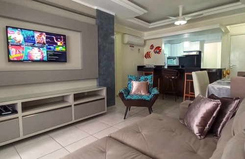 Capao da Canoa Apartamento | Centro De Capão Da Canoa, Apartamento Con Alambre Frente, Con Dos Dormitorios