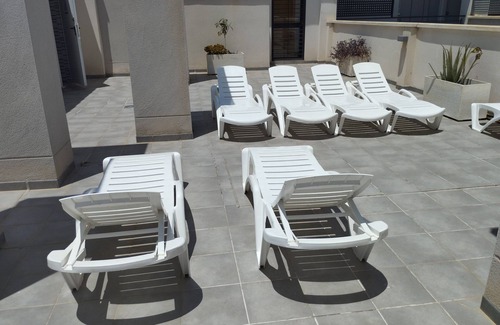 El Ejido Apartamento | CENTRO, piscina, garaje gratis, piscina, playa, terraza solarium, wifi gratis.
