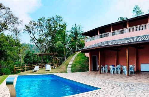 Santa Isabel Casa | Chácara com piscina e churrasq em Santa Isabel/SP