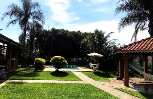 Jardim Brisa Casa | Chácara com Wi-Fi, piscina e churrasq. em Atibaia