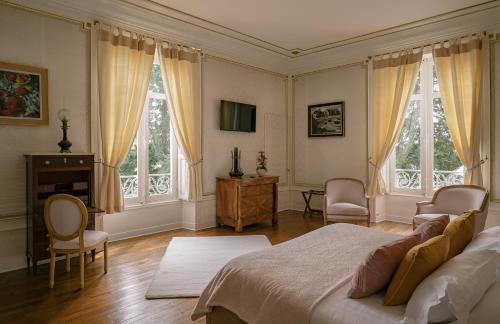 Saint-Hilaire-Saint-Florent Cama Y Desayuno | Château des Orchidées en Val de Loire