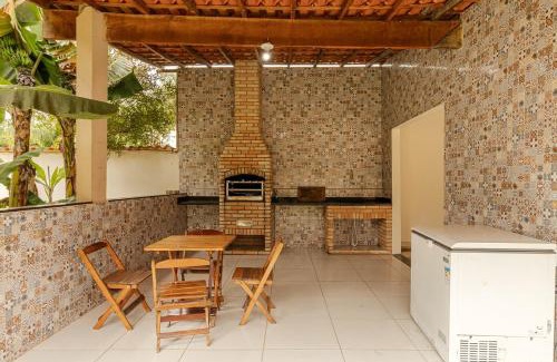 Suzano Casa | Chacara com churrasqueira, salao de jogos e Wi-fi
