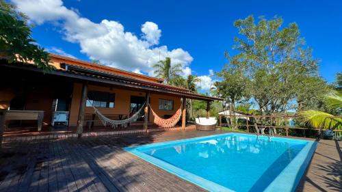 Delfinopolis Casa | Chacara com lazer completo, Wi-Fi e pet friendly