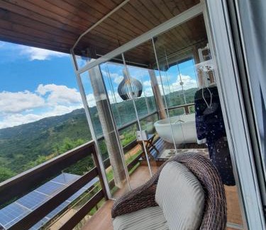 Campos do Jordao Casa | Chalé 3 com Hidro Acima das Nuvens