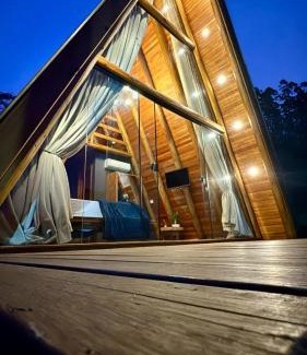 Lauro Muller Chalet De Esquí | Chalé amanhecer Serra do Rio do Rastro