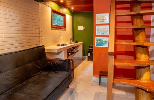 Cumuruxatiba Chalet De Esquí | Chalé beira mar c WIFI na Praia do Peixe Grande/BA