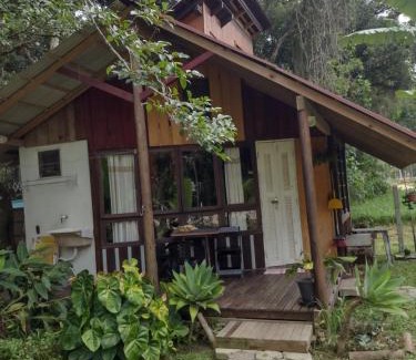 Bombinhas Chalet De Esquí | Chalé cabana da mata