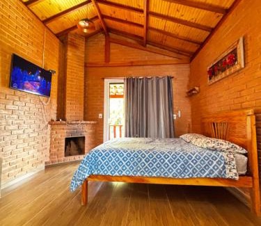 Conceicao do Ibitipoca Chalet De Esquí | Chalé com hidromassagem e Wi-Fi em Ibitipoca