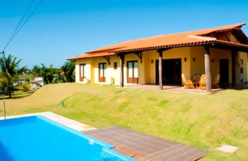 Zumbi Casa | Chalé com Piscina Privada Vista mar