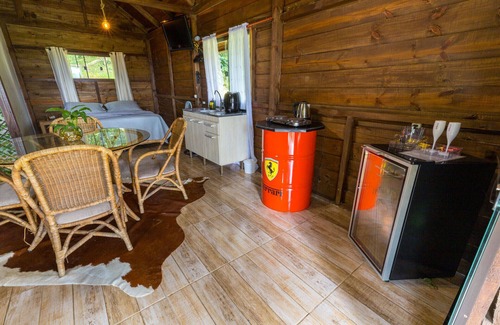 Rio do Sul Chalet De Esquí | Chalé com Wi-Fi, vista p o lago em meio a natureza