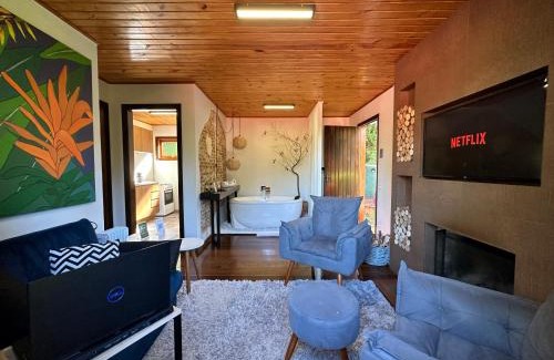Jardim do Embaixador Chalet De Esquí | Chalé em condomínio a 1km do Capivari - KG Home