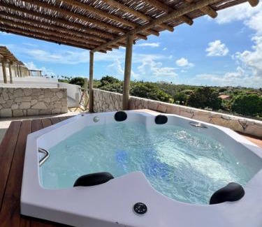 Cajueiro da Praia Apartamento | Chalé Encantador com Rooftop Privativo