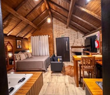 Praia Grande Chalet De Esquí | Chalé Girassol 4