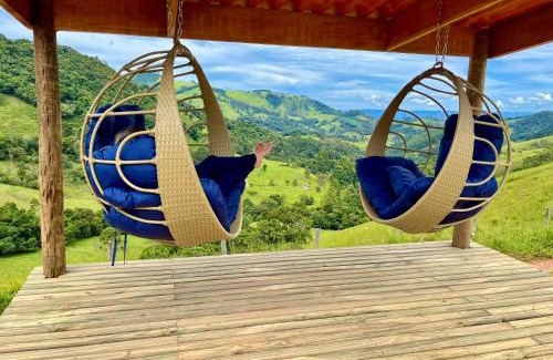 Corrego do Bom Jesus Casa | Chalé Mirante da Colina 10 com hidro privativa, café da manhã e piscina