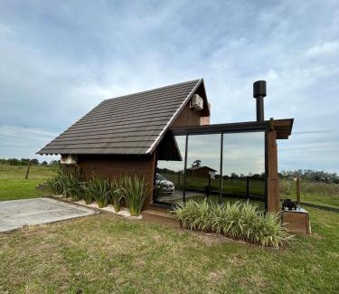 Ararangua Chalet De Esquí | Chalé Rústico Aconchegante com Hidro