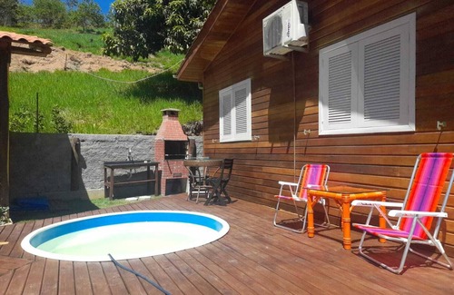 Gravatal Casa | Chalé Sol da Montanha em Termas do Gravatal/sc