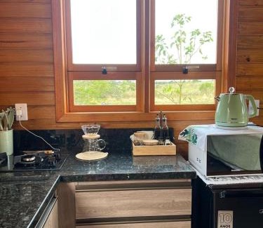 Osorio Casa | Chalé Tiny house com banheira e lareira