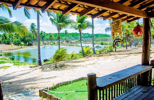 Ponta do Anel Cabina | Chalés Canto do mangue praia do Macapá Luís Correia litoral do Piauí Brasil