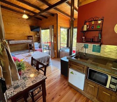 Urubici Chalet De Esquí | Chalés incríveis com banheira de hidromassagem e vista encantadora