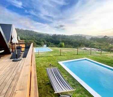 Ponte da Barca Chalet De Esquí | Chalés Luna In Rio CHALÉ RIO