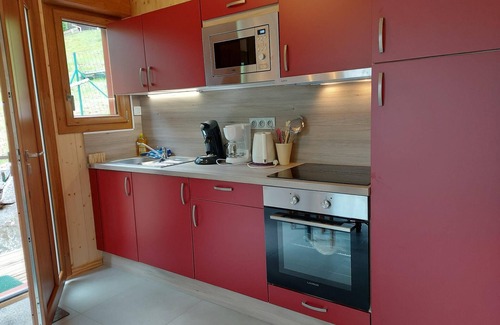 Saint-Maurice-sur-Moselle Chalet De Esquí | Chalet la Salamandre para 2 personas