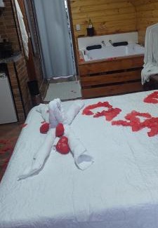 Vila Inglesa Casa | Chale com hidromassagem Casa Papai Noel