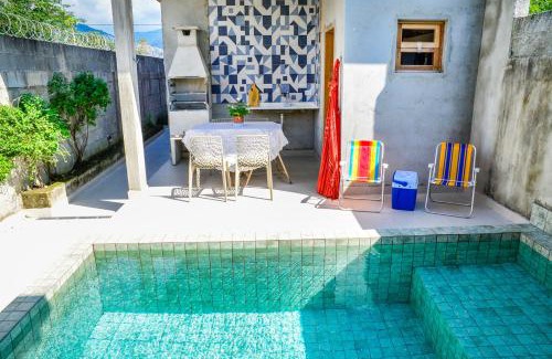 Caraguatatuba Chalet De Esquí | Chale com piscina e churrasq em Caraguatatuba SP