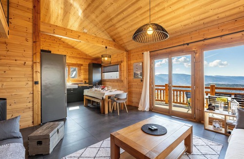 Font-Romeu-Odeillo-Via Chalet De Esquí | Chalet à la Montagne, Cosy, Calme, Avec une vue Exceptionnelle !