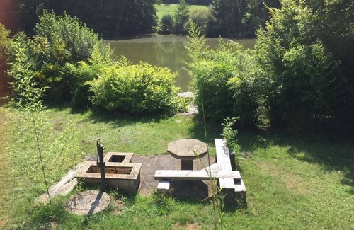 Zittersheim Chalet De Esquí | Chalet&étang Privé Idéal Pour Animaux, Enfants, Pêcheurs