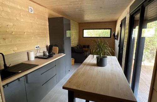 Montauban Chalet De Esquí | Chalet 1 contemporain dans son écrin de verdure