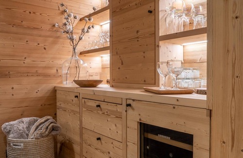 Bourg-Saint-Maurice Chalet De Esquí | Chalet 12 people ski in ski out, departure ski return direct Les Arcs 1600