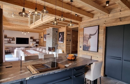 Les Deux Alpes Chalet De Esquí | CHALET 180 m2 HAUT STANDING 10/12 PERSONNES AUX DEUX ALPES AVEC PISCINE