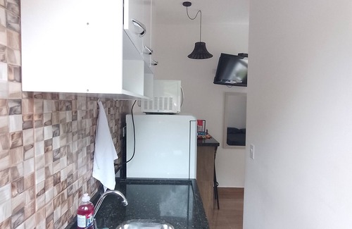 Caraguatatuba Chalet De Esquí | Chalet 2 🏠 private kitchen in gated community! OPENING! First floor