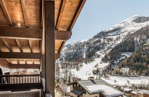 Les Brevieres Chalet De Esquí | Chalet, 200m de los comercios, sauna, terraza, balcón, tv, local para esquís, 250m², Tignes