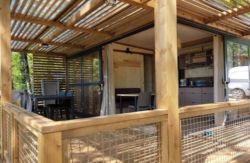 Saint-Cirq-Lapopie Chalet De Esquí | Chalet 3 étoiles - Piscine - efchbh