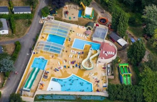 Benodet Chalet De Esquí | Chalet 4 étoiles - Parc aquatique - eeef00