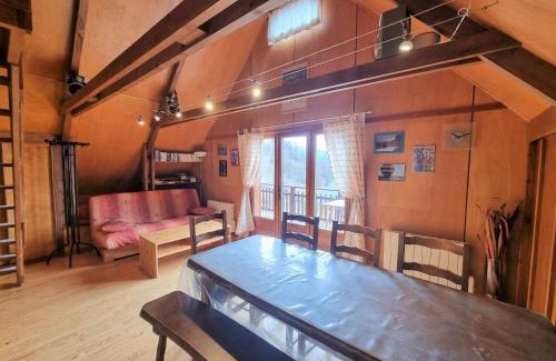 Saint-Michel-de-Chaillol Chalet De Esquí | Chalet 5 pers avec balcon, animaux admis, garage, Chaillol 1600 - FR-1-393-13