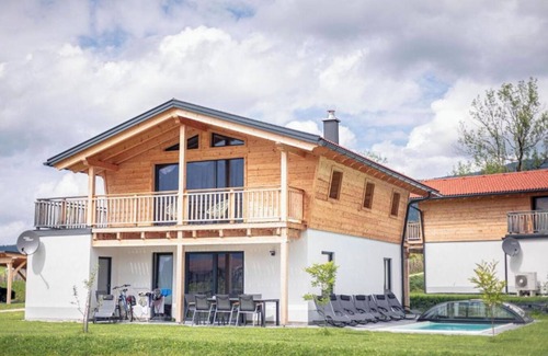 Inzell Apartamento | Chalet 5 with sauna and summer pool for max. 8 people