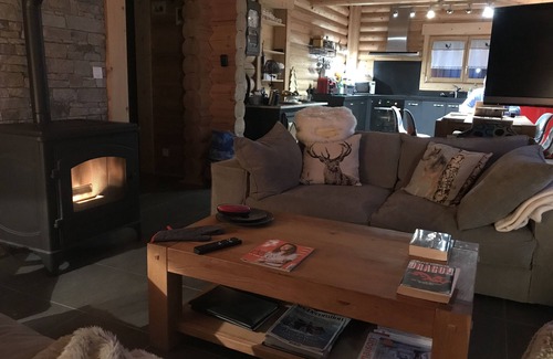 Font-Romeu-Odeillo-Via Chalet De Esquí | Chalet Avec Jardin, a 50 Mètres du bus des Pistes