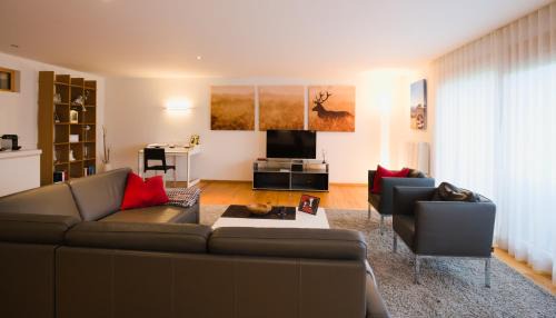 Oberstaufen Apartamento | Chalet Alpenrose 134qm am Golfplatz Oberstaufen