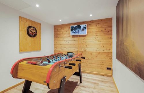 Monetier-les-Bains Chalet De Esquí | Chalet Authentique Près du Village, 5 Chambres, Balnéo - FR-1-808-2